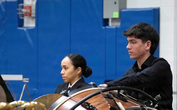 Navy Band performs in Queensbury, New York