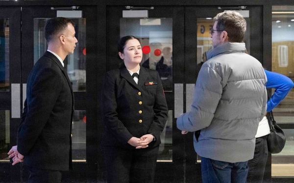 Navy Band performs in Queensbury, New York