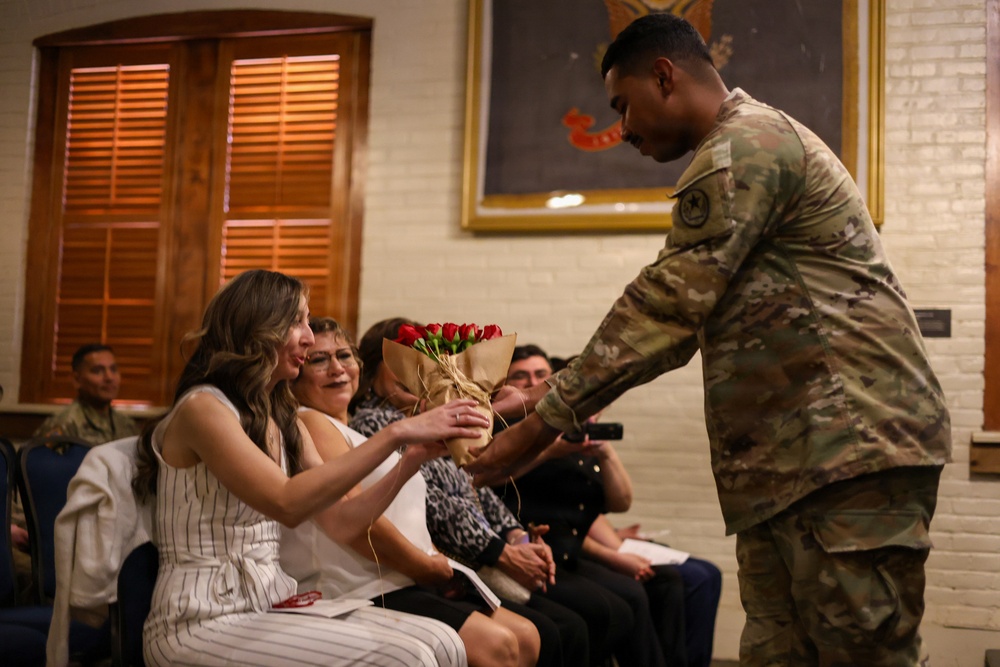 Command Sgt. Maj. Hewitt Change of Responsibility Ceremony