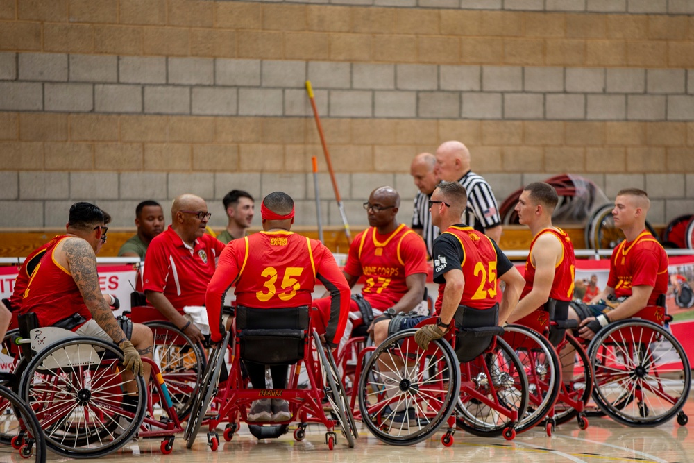 Wheelchair Basketball at Marine Corps Air Force Trials 2026