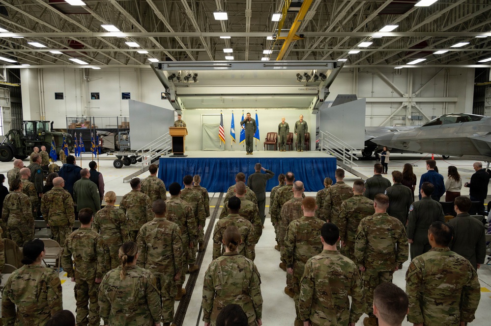 477th Fighter Group Change of Command