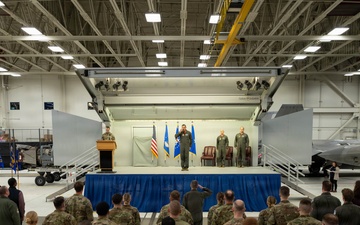477th Fighter Group Change of Command
