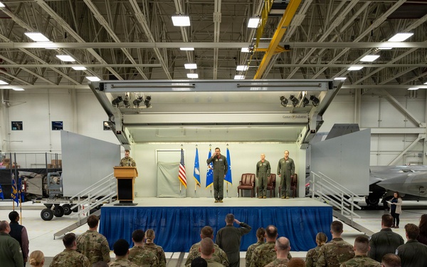 477th Fighter Group Change of Command
