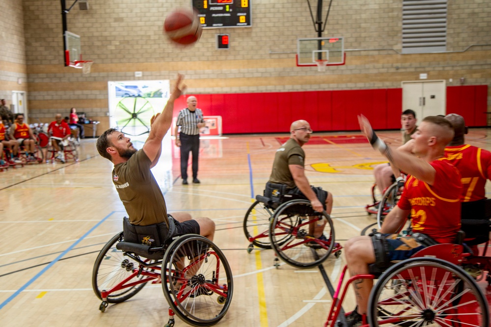 Wheelchair Basketball at Marine Corps Air Force Trials 2026