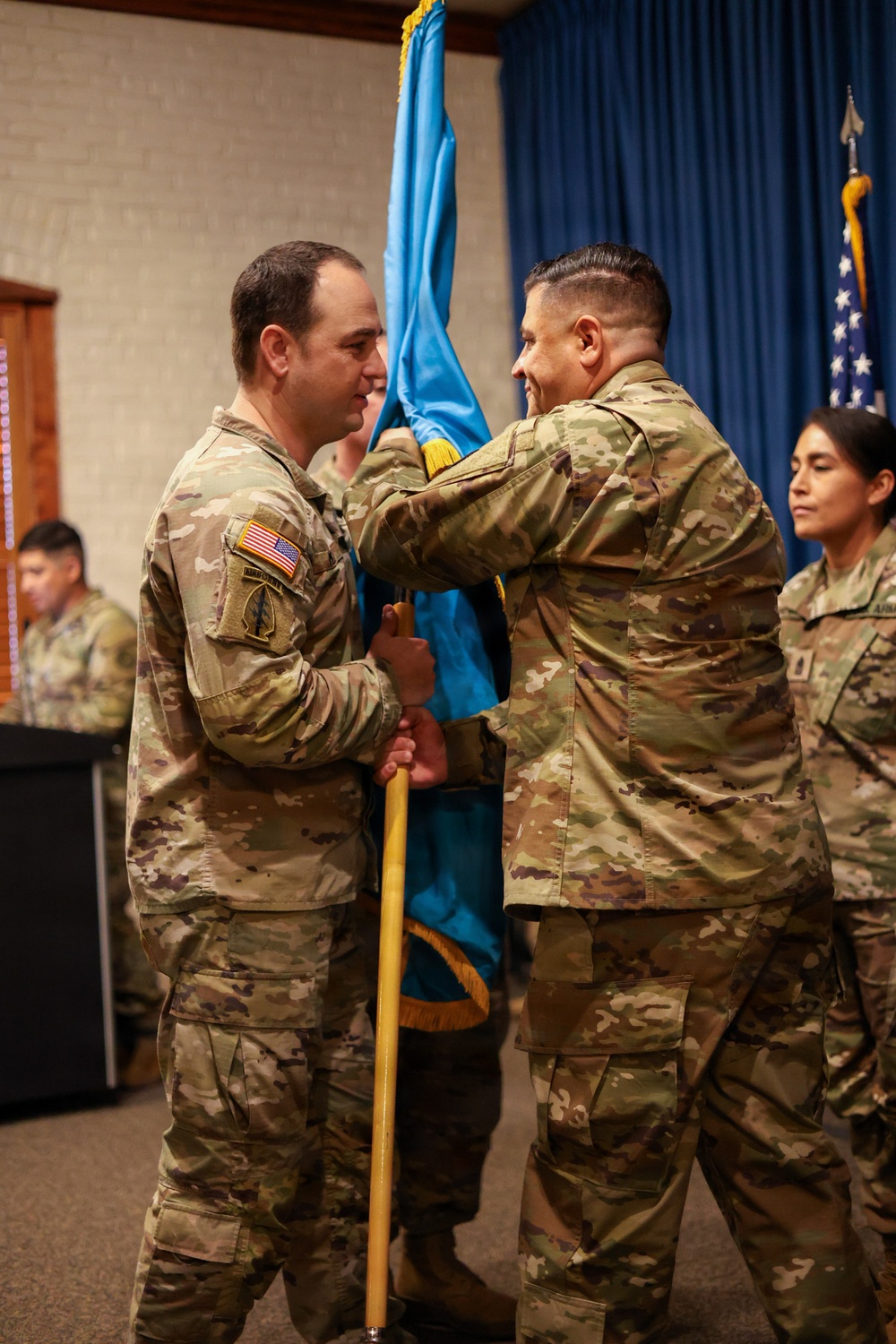 Command Sgt. Maj. Hewitt Change of Responsibility Ceremony
