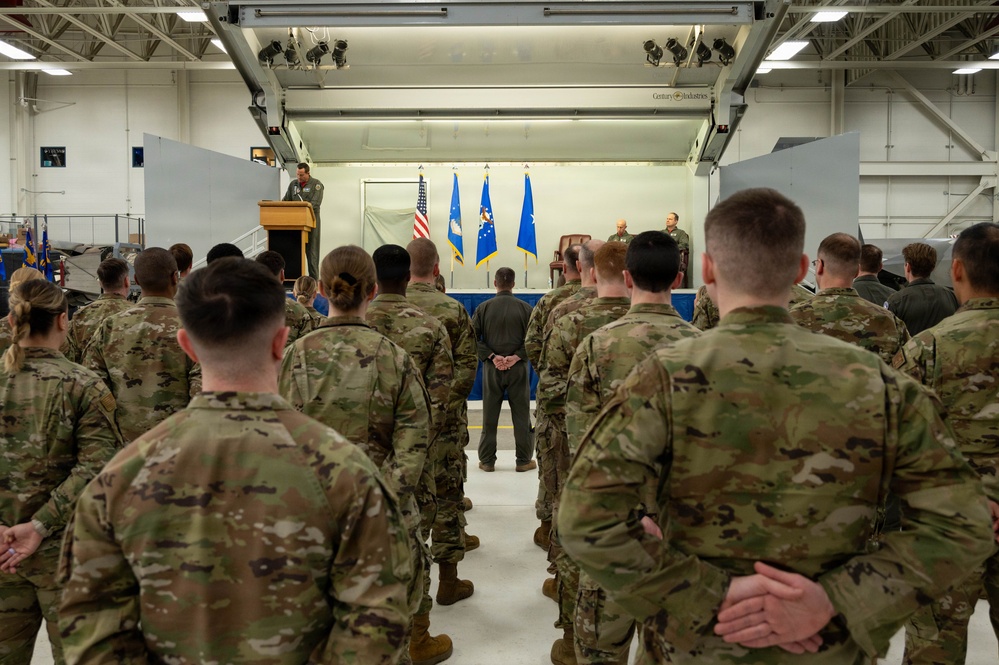477th Fighter Group Change of Command