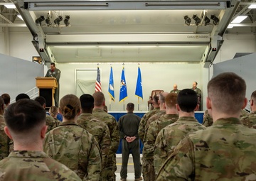 477th Fighter Group Change of Command