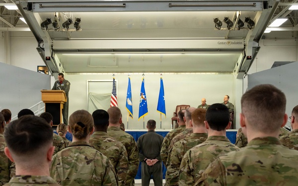 477th Fighter Group Change of Command