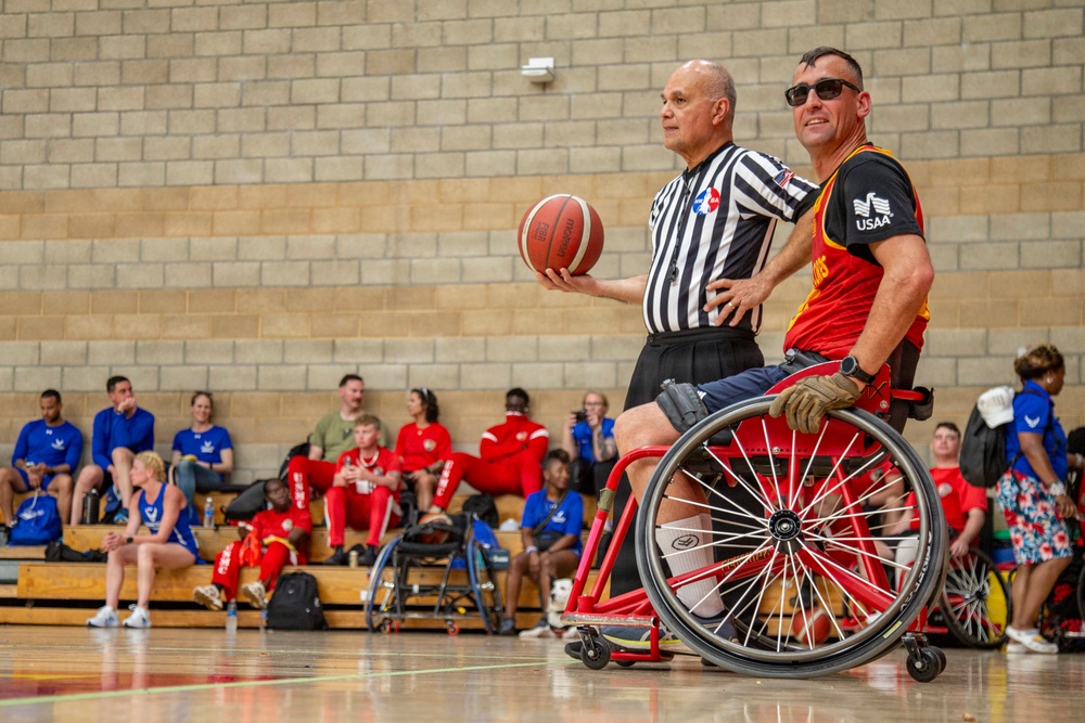 Wheelchair Basketball at Marine Corps Air Force Trials 2026