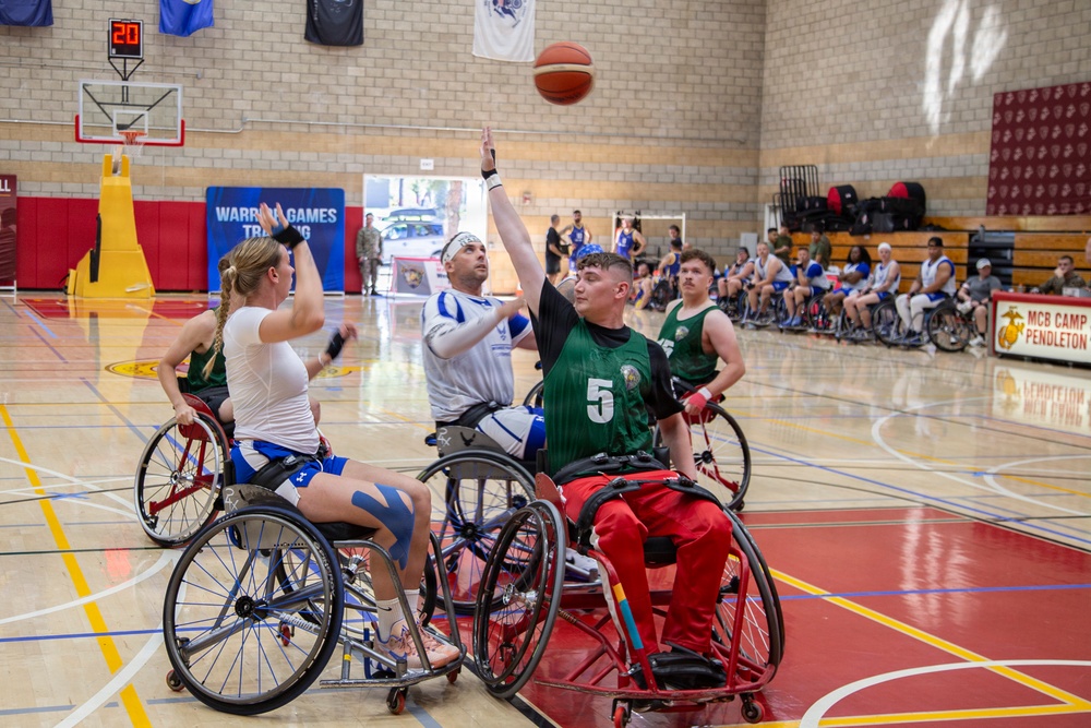 Wheelchair Basketball at Marine Corps Air Force Trials 2026