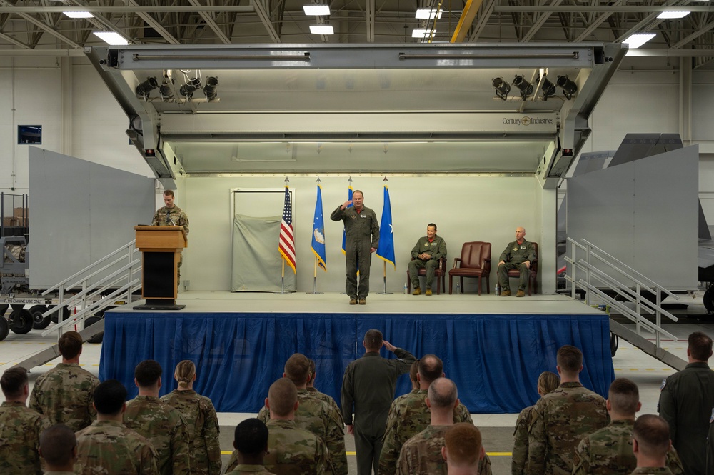 477th Fighter Group Change of Command