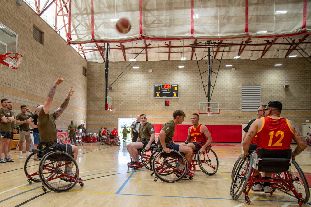 Wheelchair Basketball at Marine Corps Air Force Trials 2026