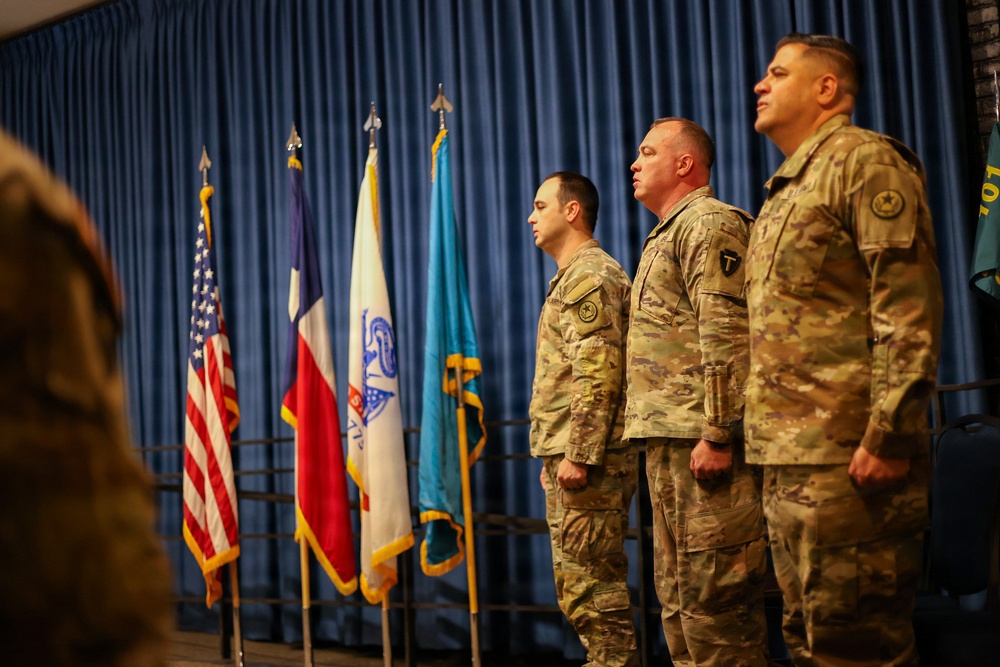 Command Sgt. Maj. Hewitt Change of Responsibility Ceremony
