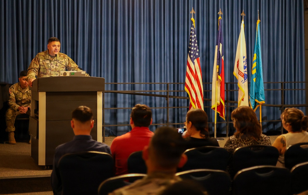 Command Sgt. Maj. Hewitt Change of Responsibility Ceremony