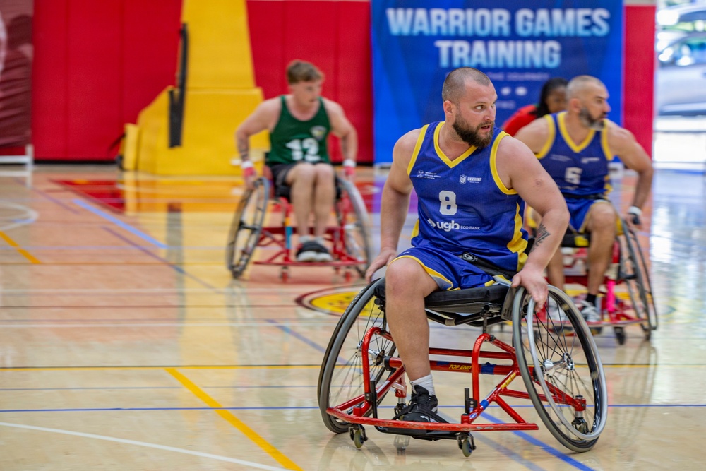 Wheelchair Basketball at Marine Corps Air Force Trials 2026