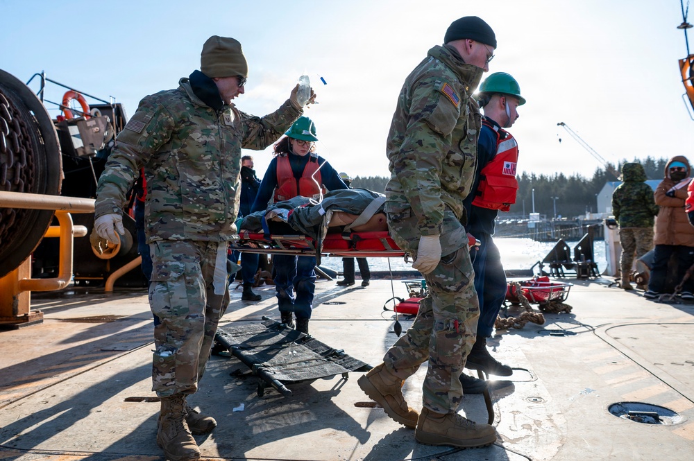 Arctic Edge 26: Ship-to-Shore Patient Transport