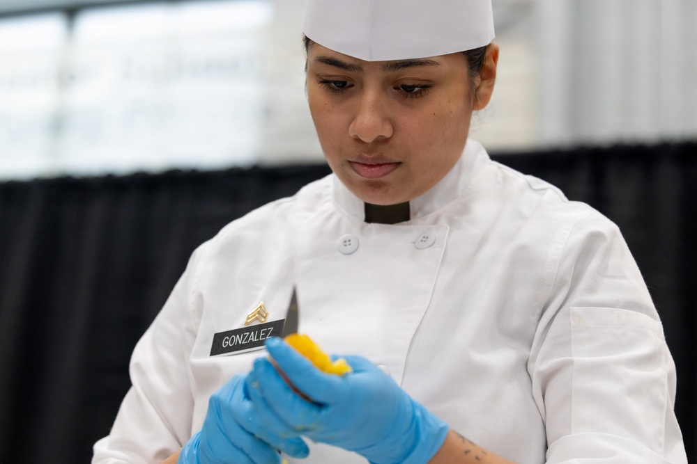 Army Reserve Pastry Student Skills Salon