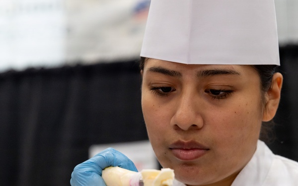 Army Reserve Pastry Student Skills Salon