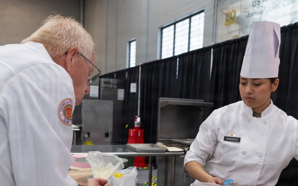 Army Reserve Pastry Student Skills Salon