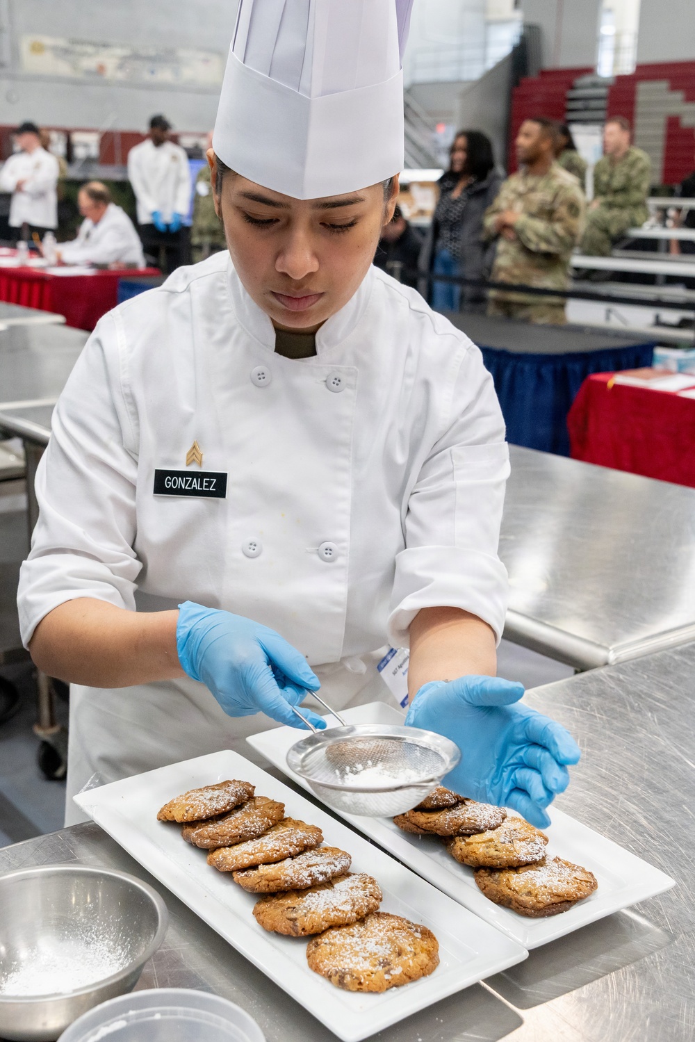 Army Reserve Pastry Student Skills Salon