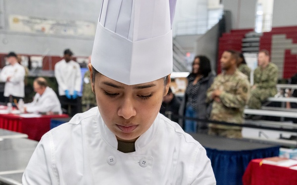 Army Reserve Pastry Student Skills Salon