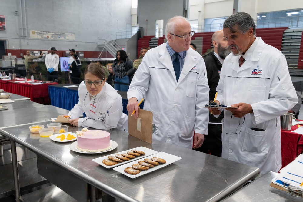 Army Reserve Pastry Student Skills Salon