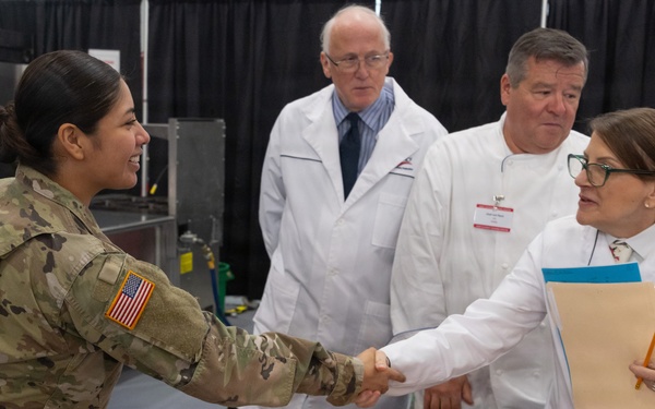 Army Reserve Pastry Student Skills Salon