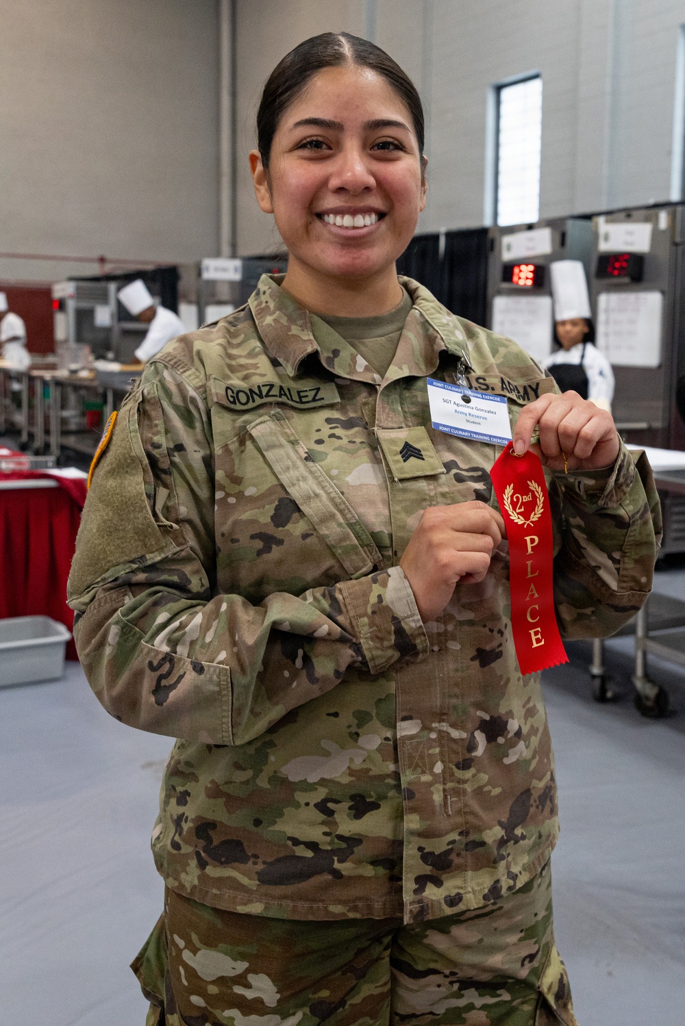 Army Reserve Pastry Student Skills Salon