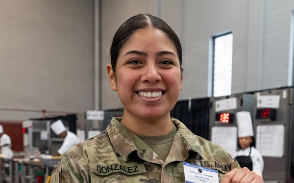 Army Reserve Pastry Student Skills Salon