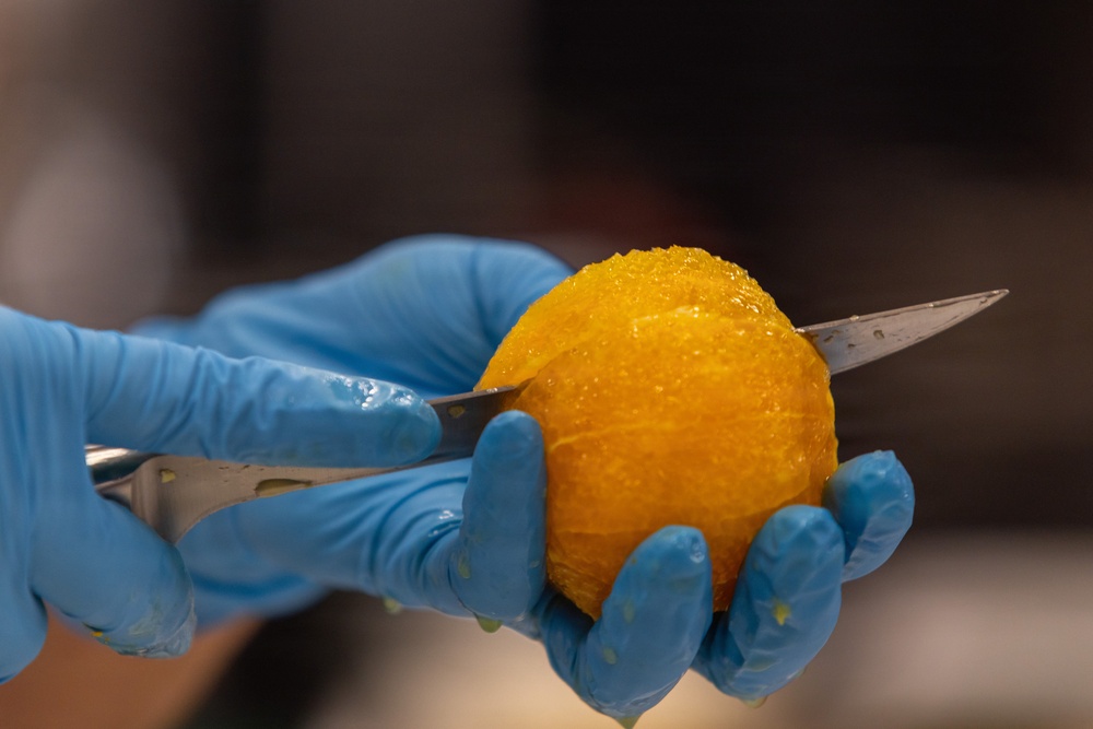 Army Reserve Pastry Student Skills Salon