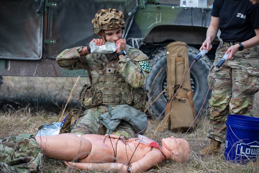 Soldiers compete in Tennessee State Best Warrior Competition