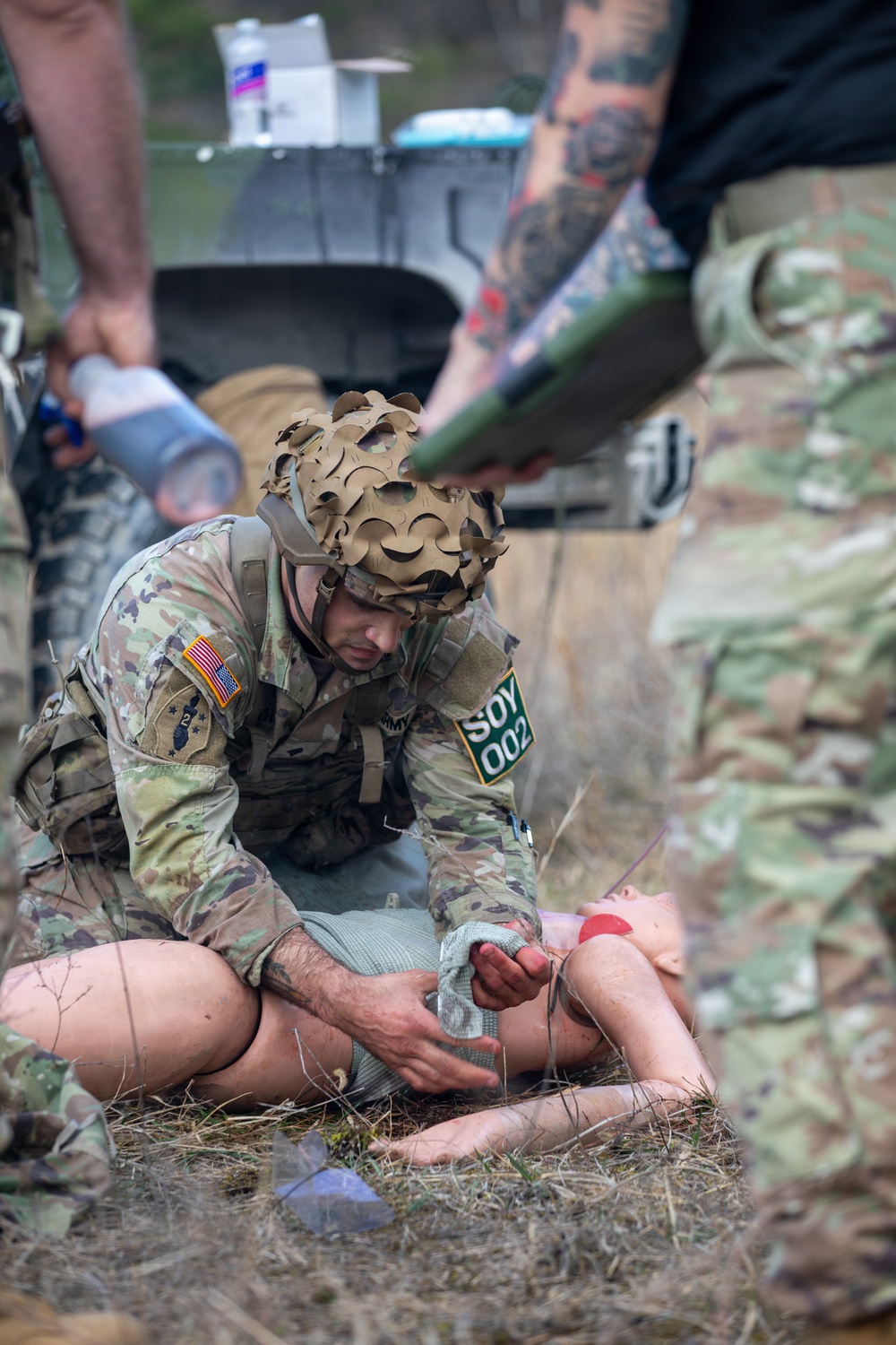 Soldiers compete in Tennessee State Best Warrior Competition