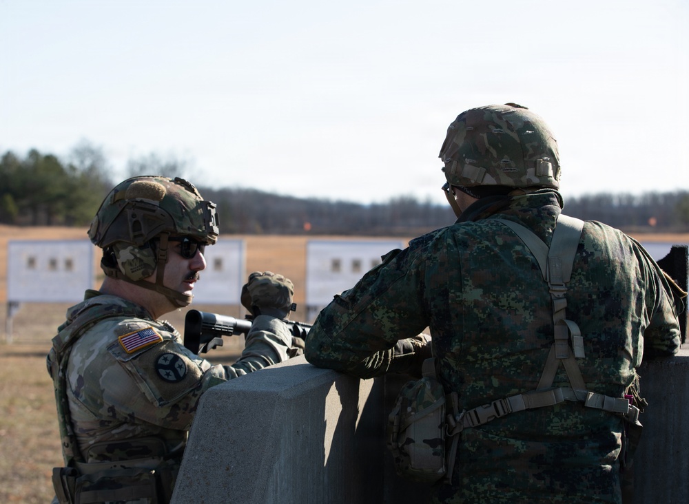 Soldiers compete in Tennessee State Best Warrior Competition