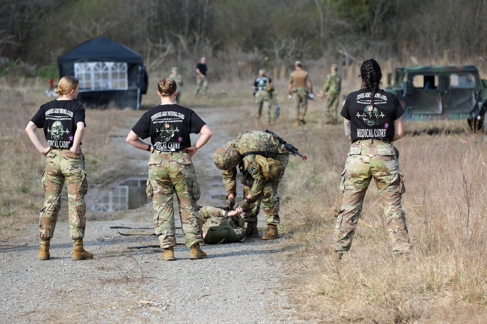 Soldiers compete in Tennessee State Best Warrior Competition