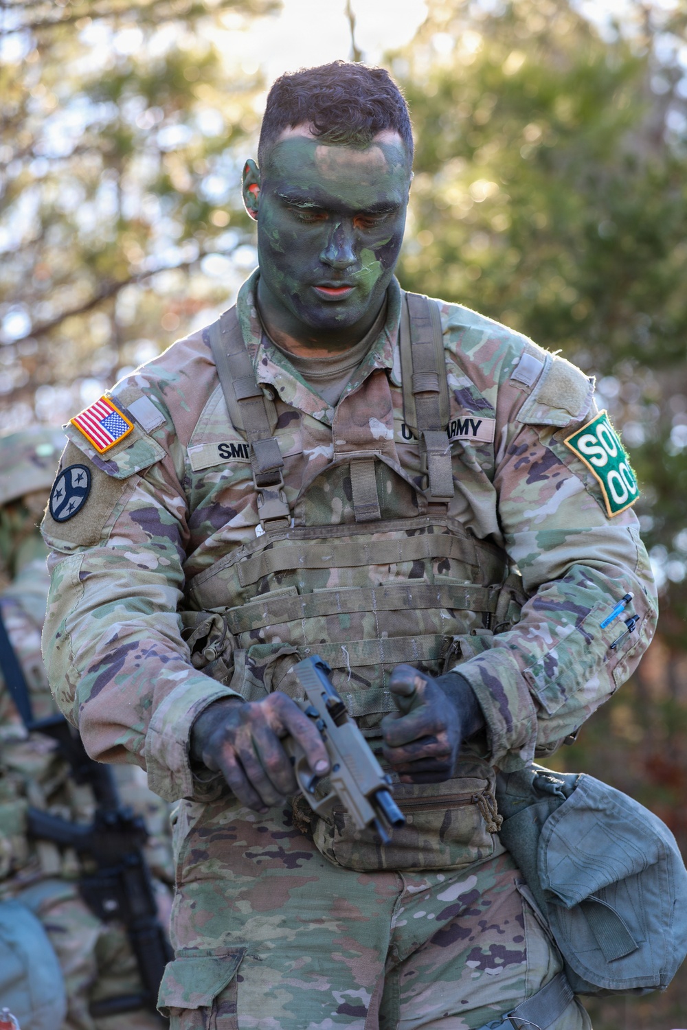 Soldiers compete in Tennessee State Best Warrior Competition