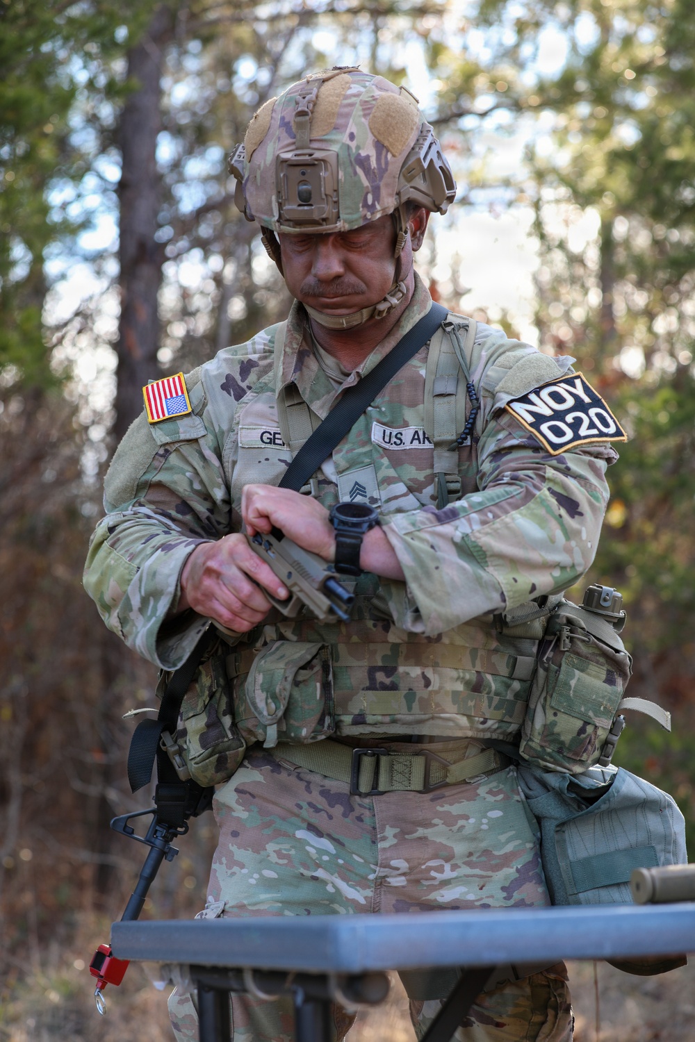 Soldiers compete in Tennessee State Best Warrior Competition