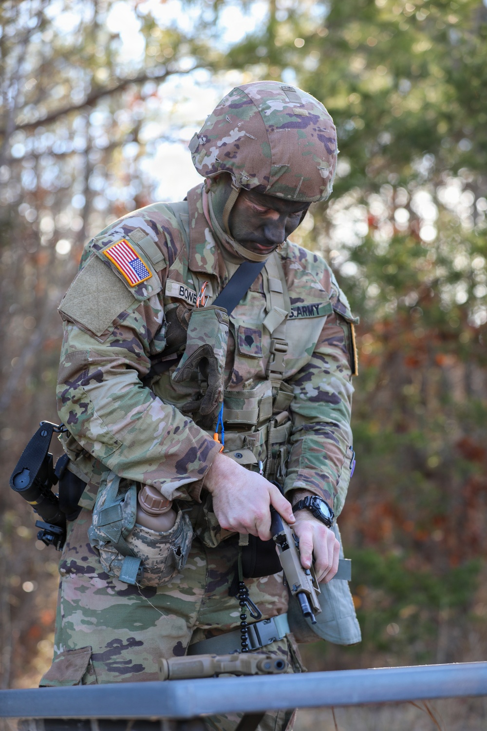 Soldiers compete in Tennessee State Best Warrior Competition