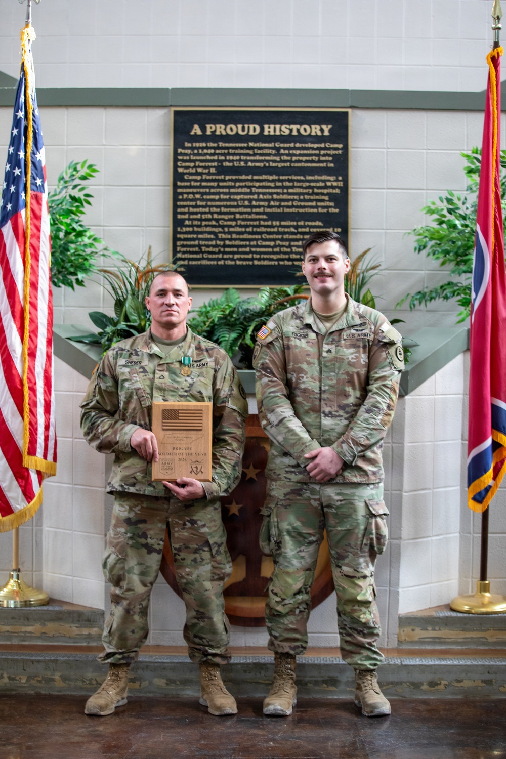 Soldiers compete in 30th Troop Command Best Warrior Competition