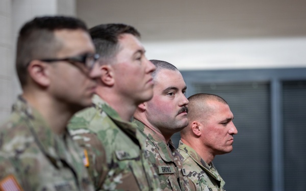 Soldiers compete in 30th Troop Command Best Warrior Competition