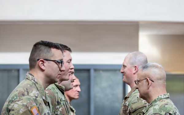Soldiers compete in 30th Troop Command Best Warrior Competition