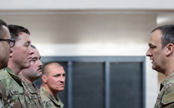 Soldiers compete in 30th Troop Command Best Warrior Competition