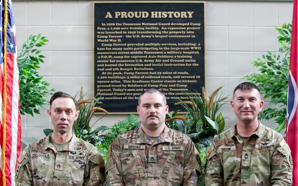 Soldiers compete in 30th Troop Command Best Warrior Competition