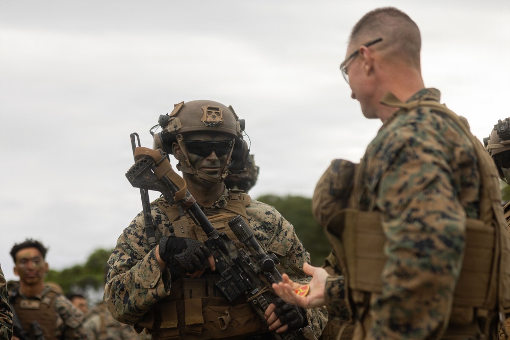 U.S. Marines with 12th LCT Execute Live-Fire Platoon Sized Attack