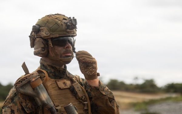 U.S. Marines with 12th LCT Execute Live-Fire Platoon Sized Attack