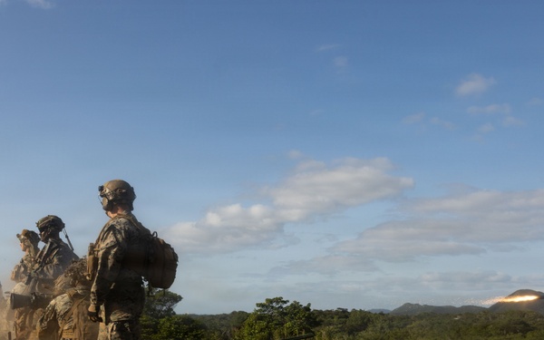 U.S. Marines with 12th LCT Execute Live-Fire Platoon Sized Attack