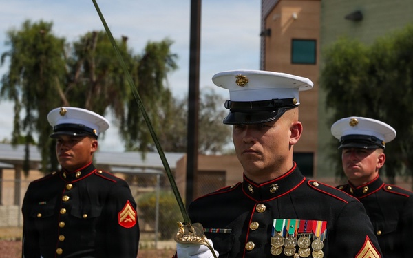 Precision in Yuma: Marine Barracks Washington Marines Visit Kofa High School