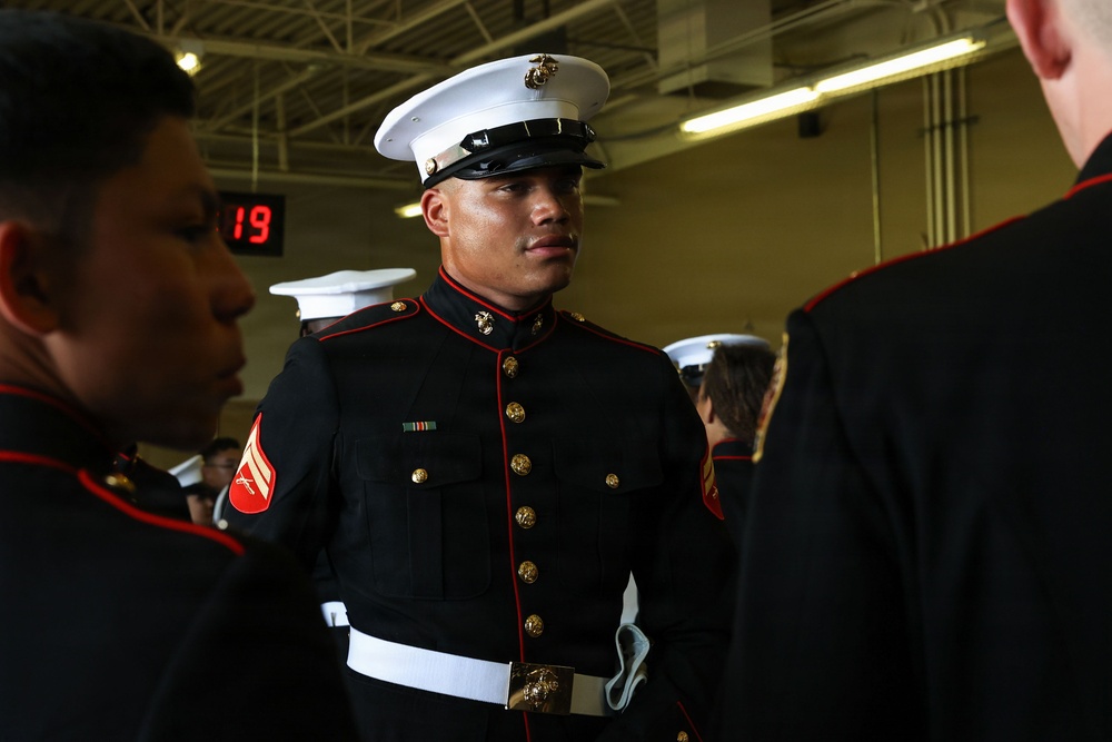 Precision in Yuma: Marine Barracks Washington Marines Visit Kofa High School