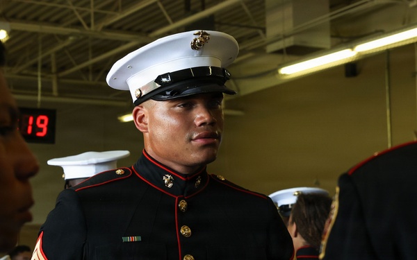 Precision in Yuma: Marine Barracks Washington Marines Visit Kofa High School