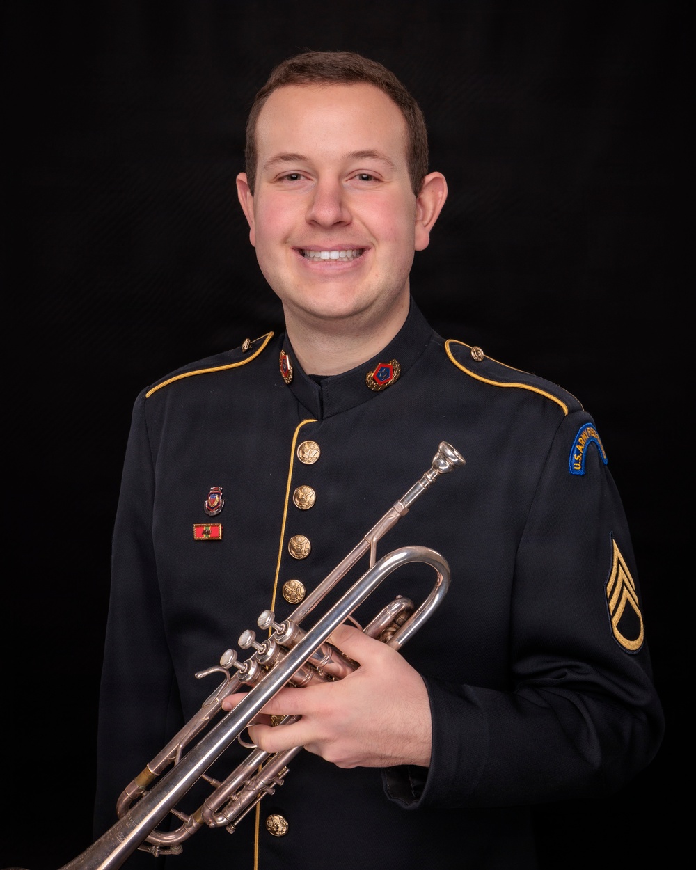Staff Sgt. Joshua Harris - Trumpet - US Army Field Band Personnel Headshots