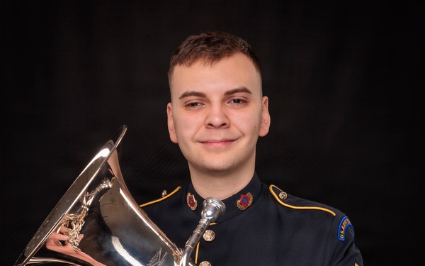 Staff Sgt. Roel Arazo - Euphonium - US Army Field Band Personnel Headshots